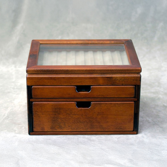 Toyooka Craft Scatola Portapenne in Legno Alder Brown