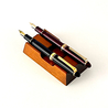 Toyooka Craft Toyooka Craft Pen Rest for 2 Pens Alder Brown