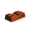 Toyooka Craft Toyooka Craft Pen Rest for 2 Pens Alder Brown