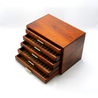 Toyooka Craft Toyooka Craft Fountain Pen Box for 60 Pens Alder Brown