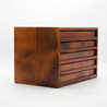 Toyooka Craft Toyooka Craft Fountain Pen Box for 60 Pens Alder Brown