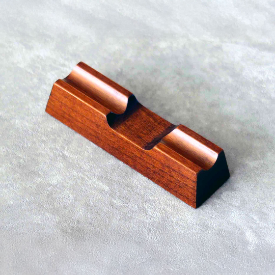 Toyooka Craft Pen Rest Portapenne in Legno 1 Posto Alder Brown