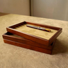 Toyooka Craft Toyooka Craft Pen Tray S Alder Brown