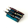 Toyooka Craft Toyooka Craft Pen Rest Portapenne in Legno 3 Posti Hinoki Blue