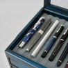 Toyooka Craft Toyooka Craft Portapenne in Legno 40 Posti Hinoki Blue
