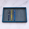 Toyooka Craft Toyooka Craft Pen Tray Hinoki Blue
