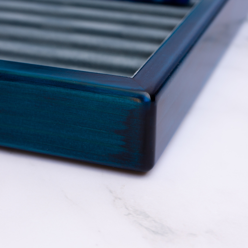 Toyooka Craft Toyooka Craft Pen Tray Hinoki Blue
