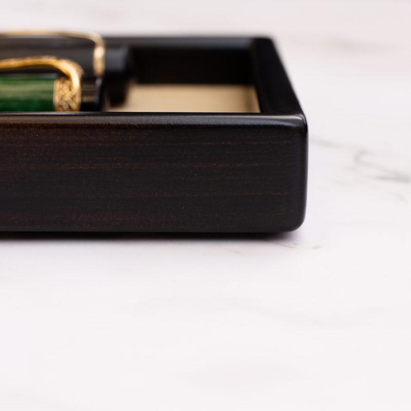 Toyooka Craft Toyooka Craft Vassoio Portapenne in Legno S Hinoki Black