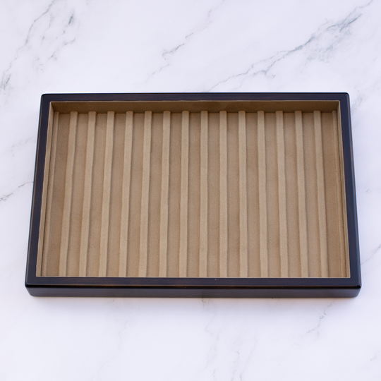 Toyooka Craft Vassoio Portapenne in Legno Hinoki Black