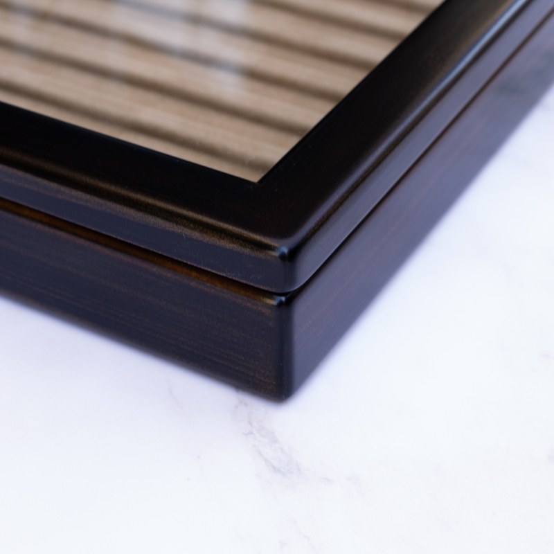 Toyooka Craft Toyooka Craft Vassoio Portapenne in Legno con Coperchio Hinoki Black