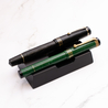 Toyooka Craft Toyooka Craft Pen Rest Portapenne in Legno 2 Posti Hinoki Black