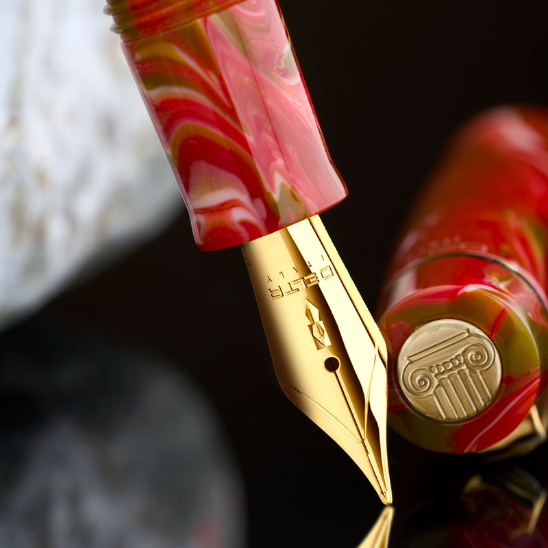 Delta Delta Signs of Time Fountain Pen Classical Art