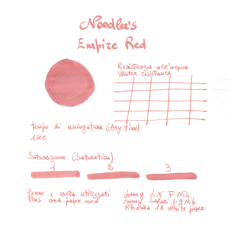 Noodler's Empire Red Inchiostro 3 oz