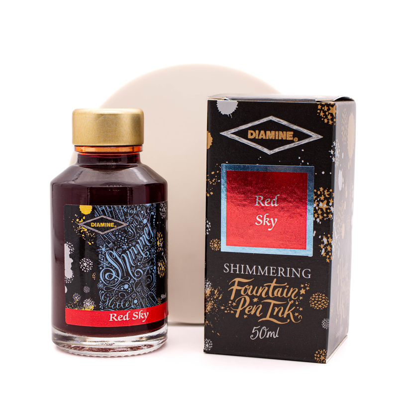 Diamine Diamine Shimmering Red Sky Inchiostro 50 ml
