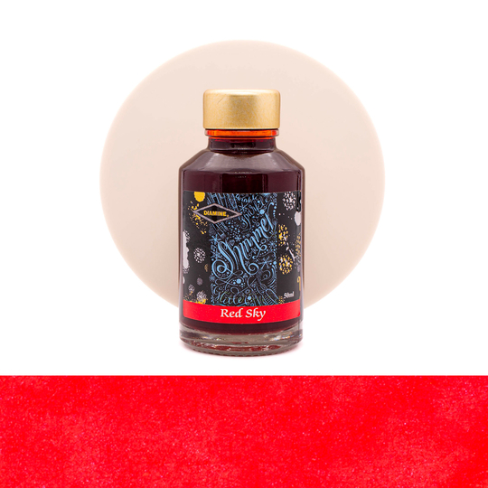 Diamine Shimmering Red Sky Inchiostro 50 ml