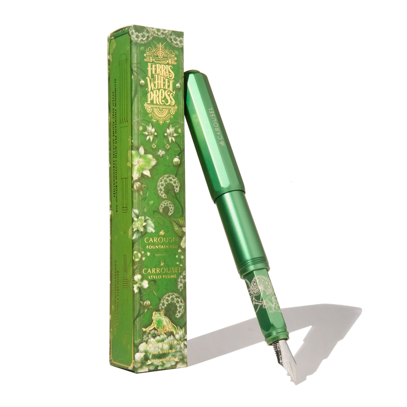 Ferris Wheel Press Ferris Wheel Press Aluminum Carousel Fountain Pen Book of Botany