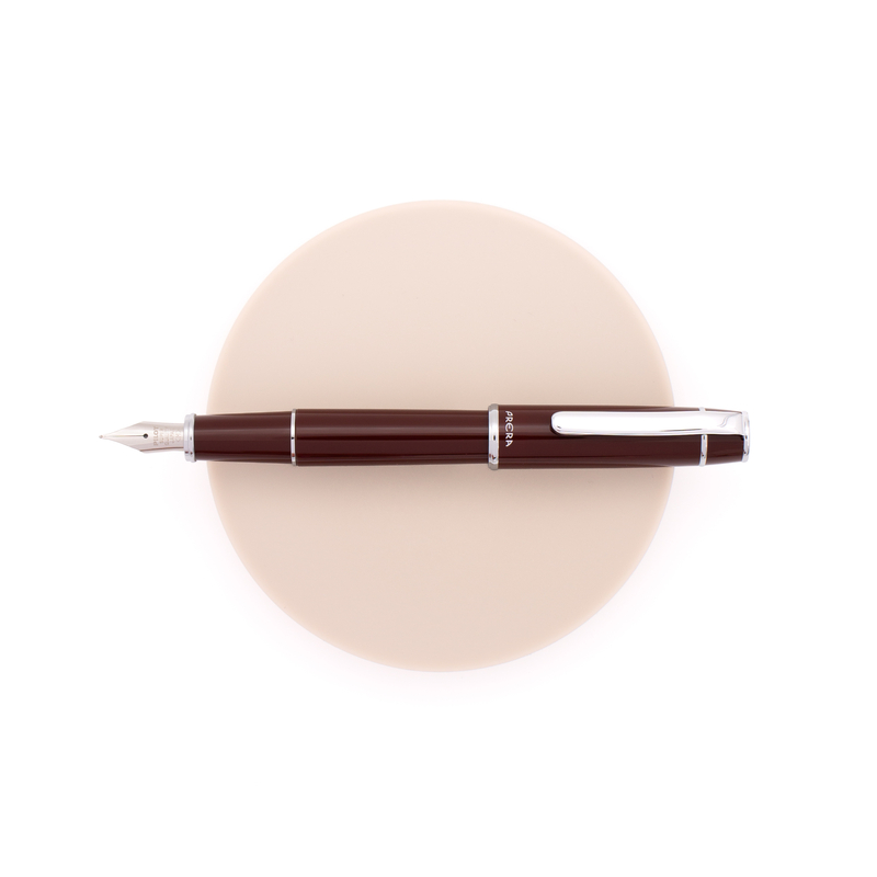 Pilot Pilot Prera Fountain Pen Red Brown