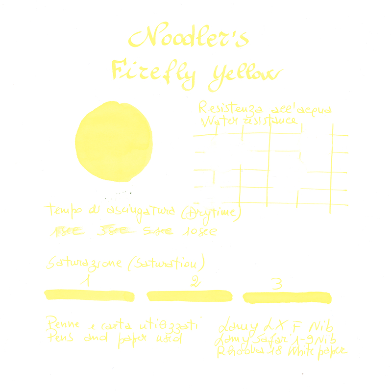 Noodler's Firefly Yellow HL Inchiostro 3 oz