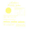 Noodler's Firefly Yellow HL Ink Bottle 3 oz