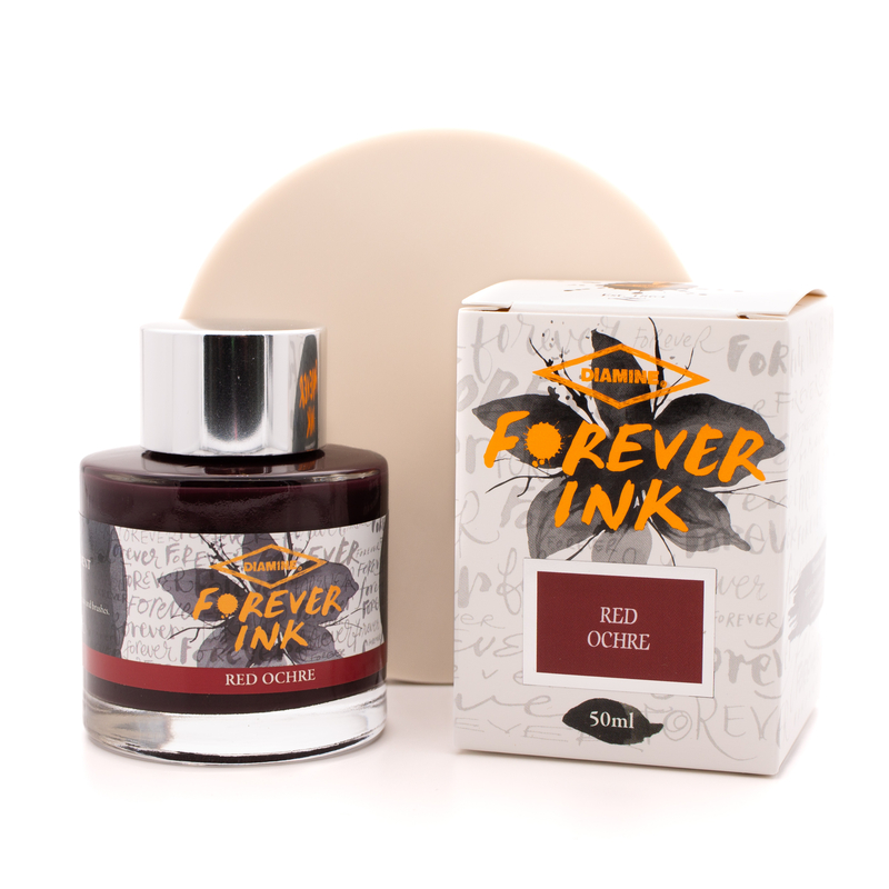 Diamine Diamine Forever Ink Red Ochre Ink Bottle 50 ml