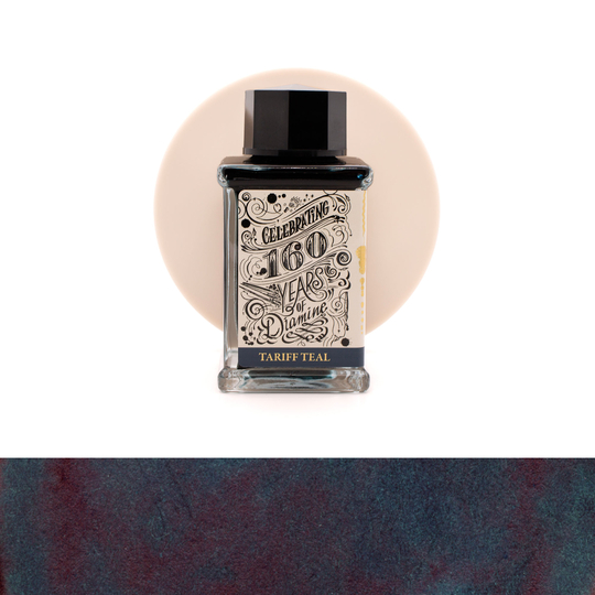 Diamine 160th Anniversary Tariff Teal Ink Bottle 75 ml
