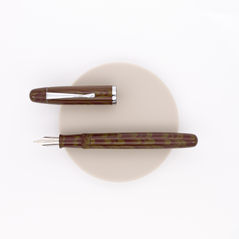 Noodler's Neponset Penna Stilografica Shiloh Ebanite