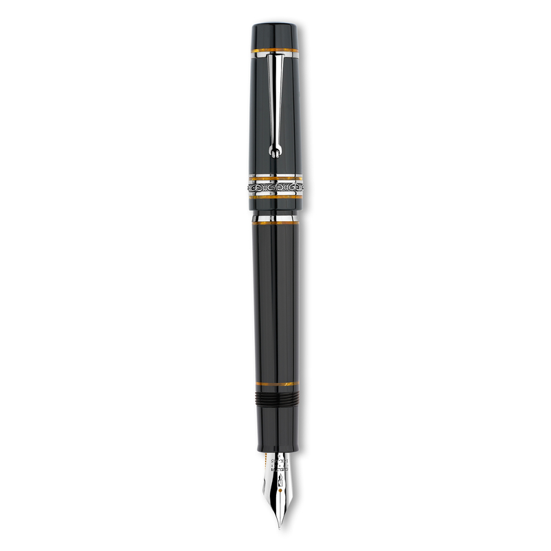 Delta Delta DV Oversize Fountain Pen Soiree & Rhodium