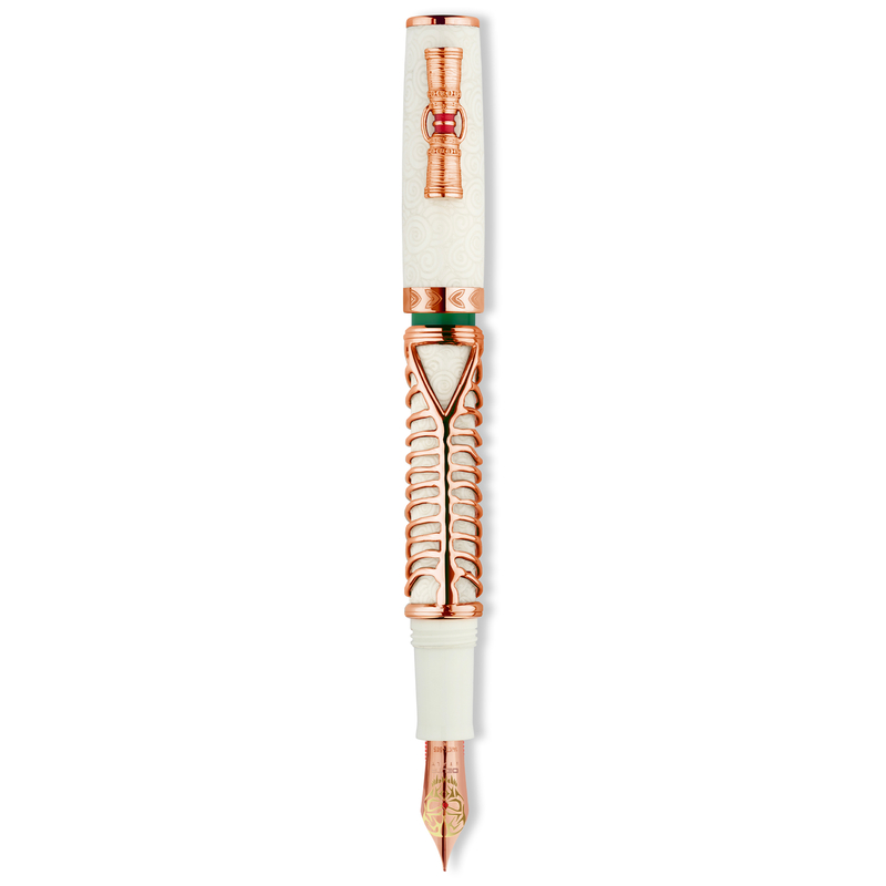 Delta Delta Indigenous People Penna Stilografica Simbu Rose Vermeil Edizione Limitata