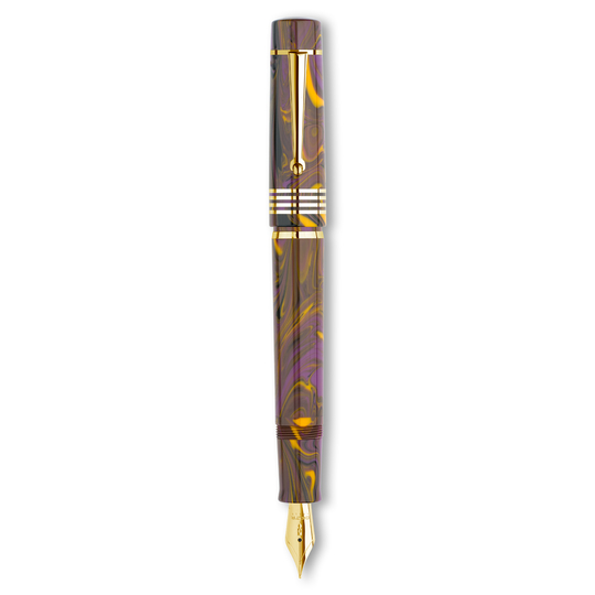 Delta Neo Gallery Penna Stilografica Iris & Oro