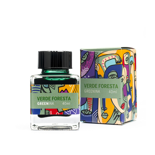 Leonardo Forest Green Ink Bottle 40 ml