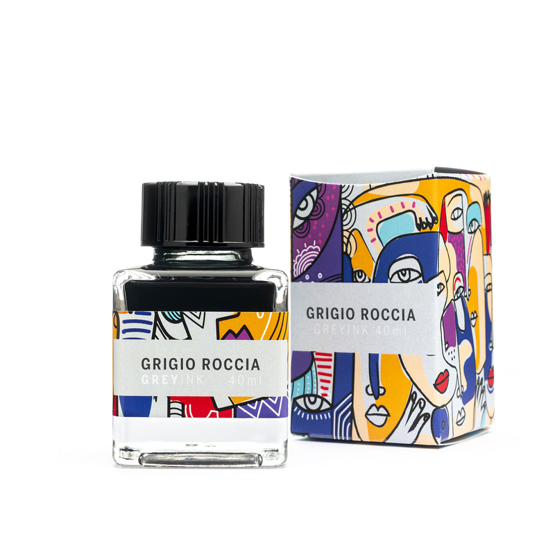 Leonardo Officina Italiana Leonardo Grigio Roccia Inchiostro 40 ml