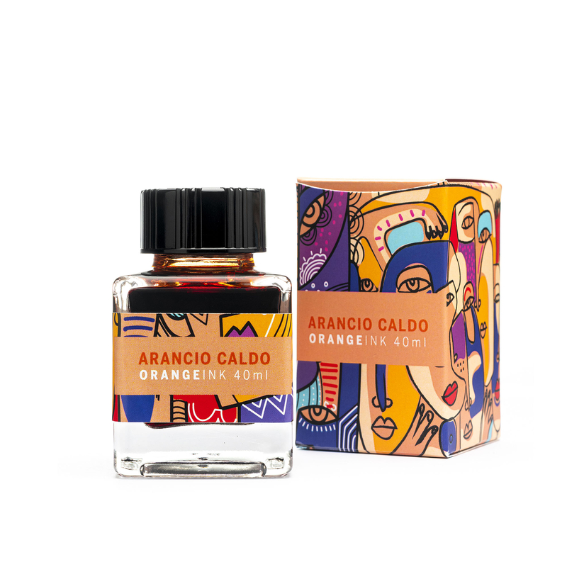 Leonardo Officina Italiana Leonardo Warm Orange Ink Bottle 40 ml