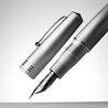 Leonardo Officina Italiana Leonardo Momento Zero Fountain Pen Alumina & Rhodium Limited Edition