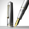 Leonardo Officina Italiana Leonardo Momento Zero Penna Stilografica Alumina & Oro 14k Edizione Limitata