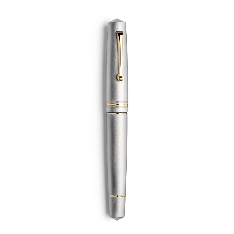 Leonardo Officina Italiana Leonardo Momento Zero Penna Stilografica Alumina & Oro 14k Edizione Limitata