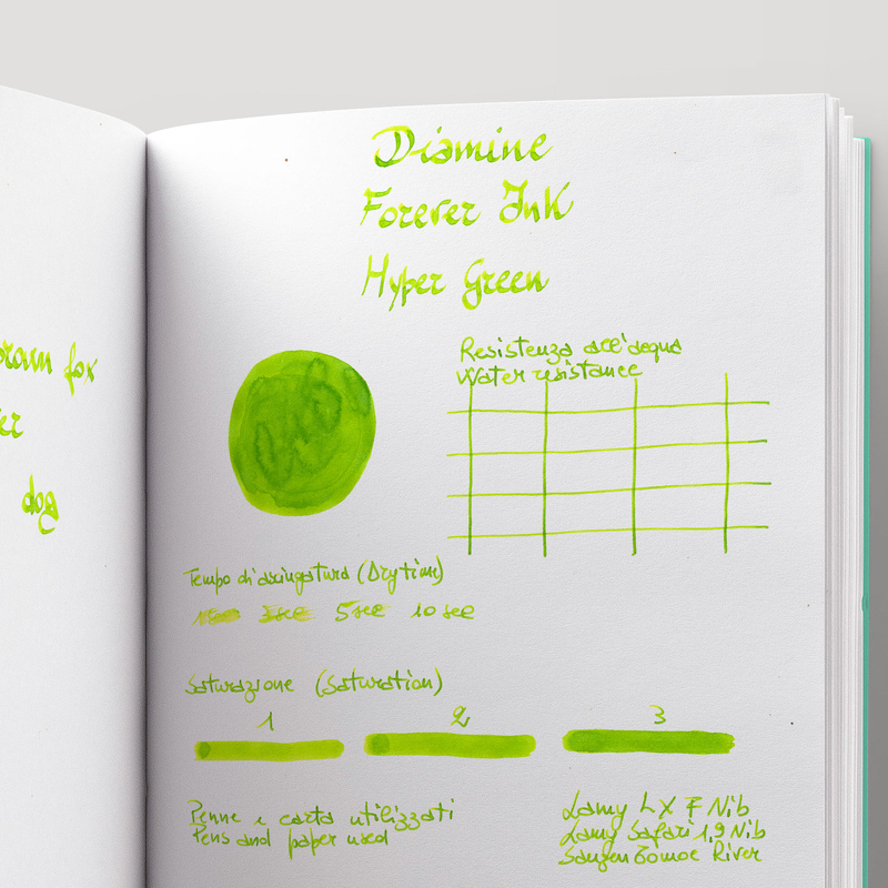 Diamine Diamine Forever Ink Hyper Green Inchiostro 50 ml