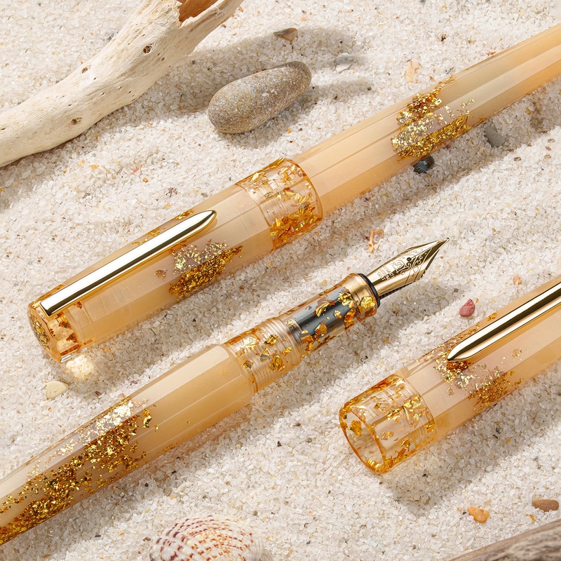 Benu Benu Euphoria Penna Stilografica Golden Beach