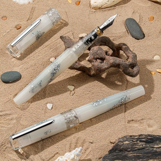 Benu Euphoria Penna Stilografica White Beach