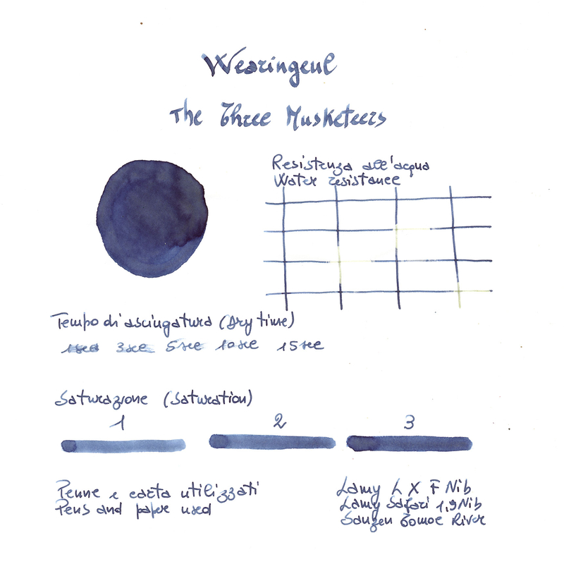 Wearingeul Wearingeul The Three Musketeers Ink Bottle 30 ml