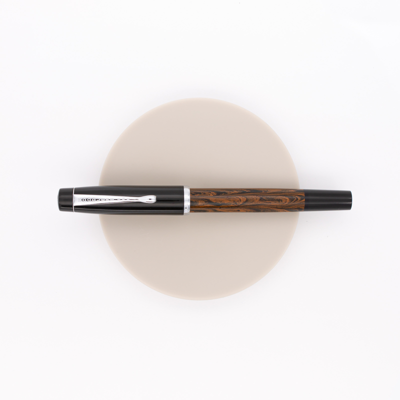Noodler's Konrad Ebonite Fountain Pen Dixie 10 Chestnut