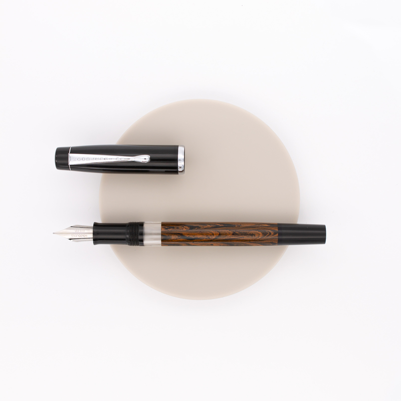 Noodler's Konrad Ebonite Fountain Pen Dixie 10 Chestnut