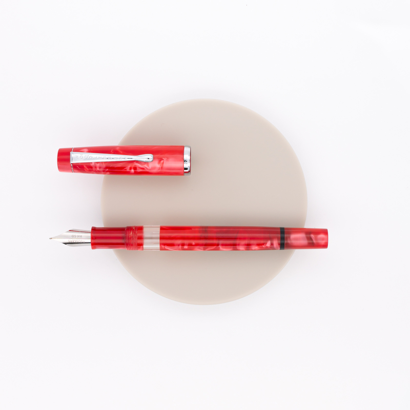 Noodler's Konrad Penna Stilografica Himalayan Ruby Acrilico