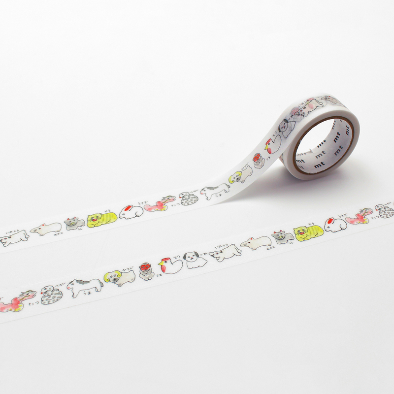 MT Masking Tape MT x Isabelle Boinot Washi Tape Animali