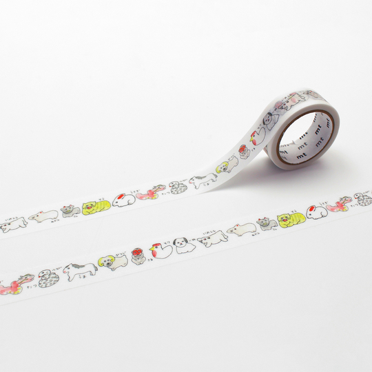 MT x Isabelle Boinot Washi Tape Animals