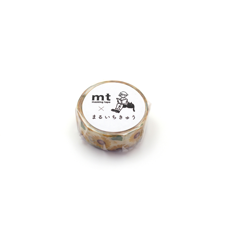 MT Masking Tape MT x Maruichikyu Washi Tape Sunflowers