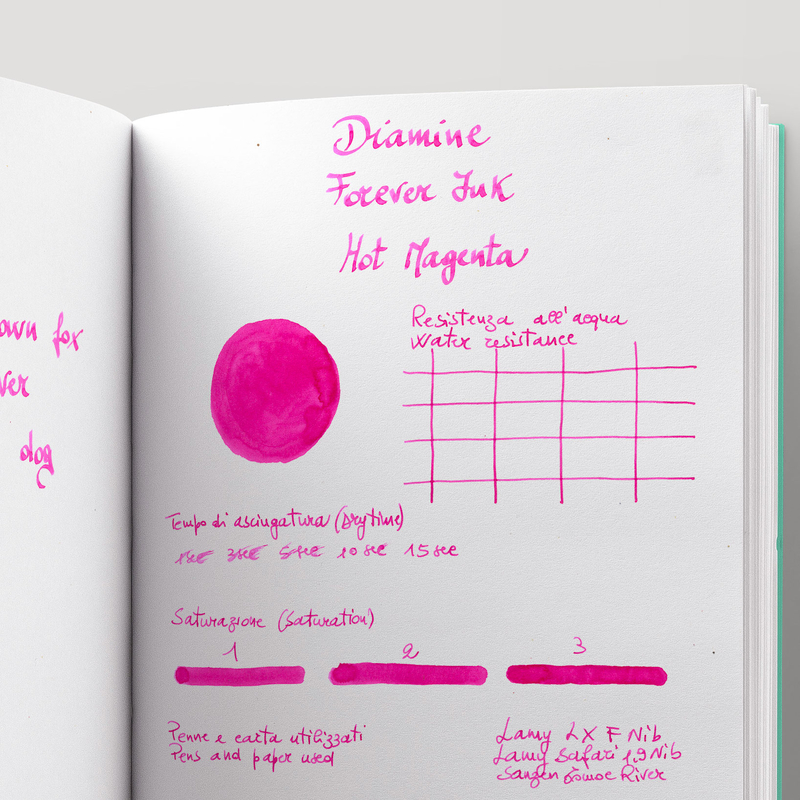 Diamine Diamine Forever Ink Hot Magenta Ink Bottle 50 ml