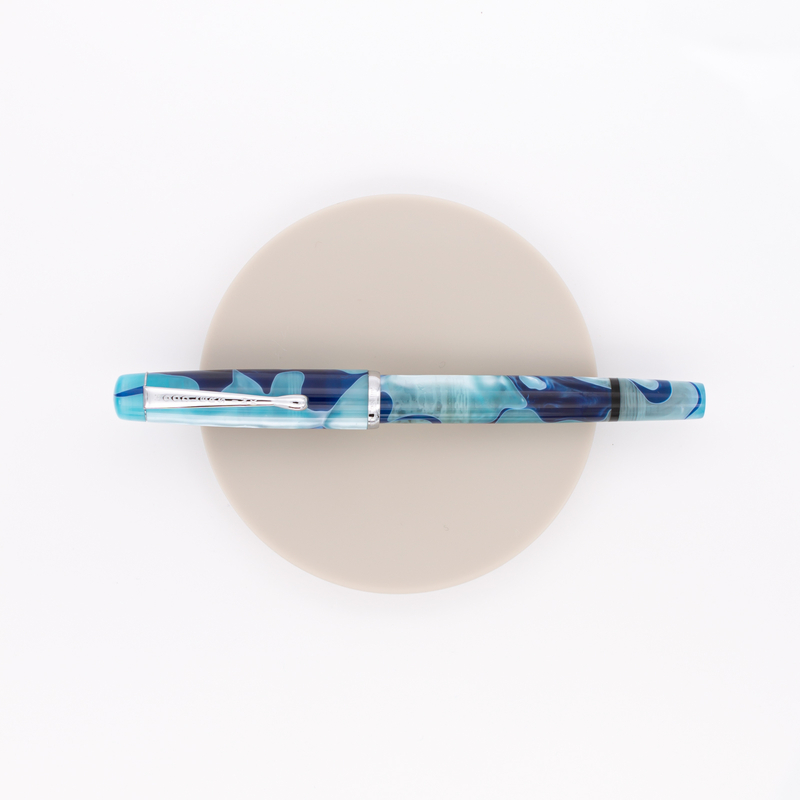 Noodler's Konrad Penna Stilografica Marbled Marianas Acrilico
