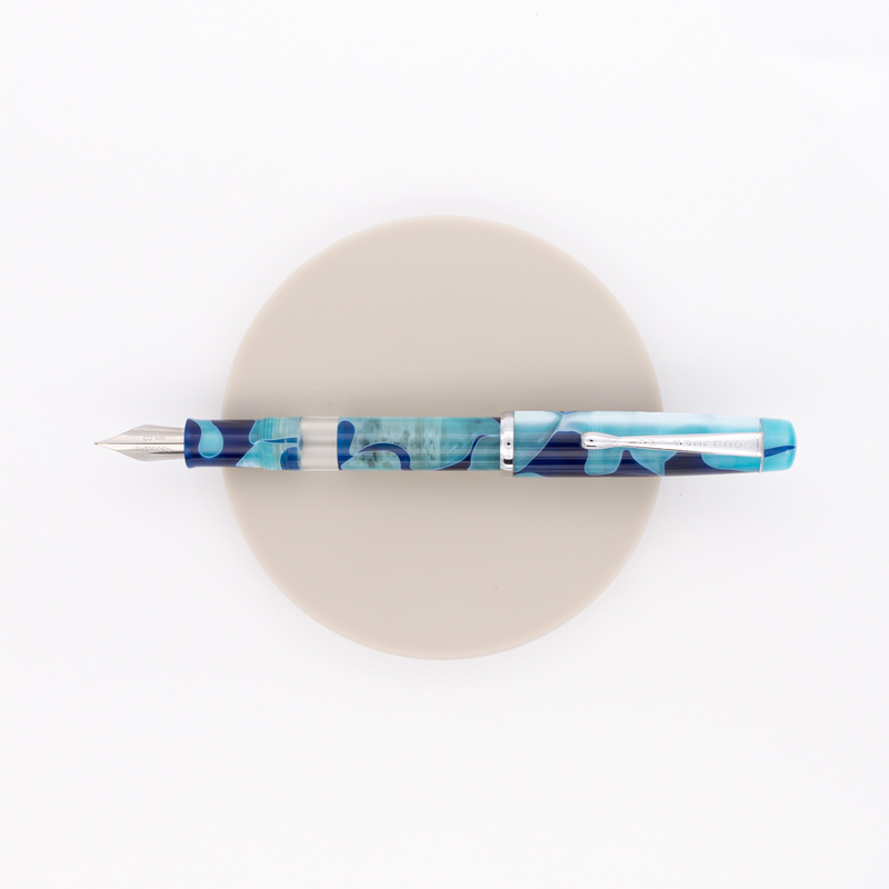 Noodler's Konrad Penna Stilografica Marbled Marianas Acrilico