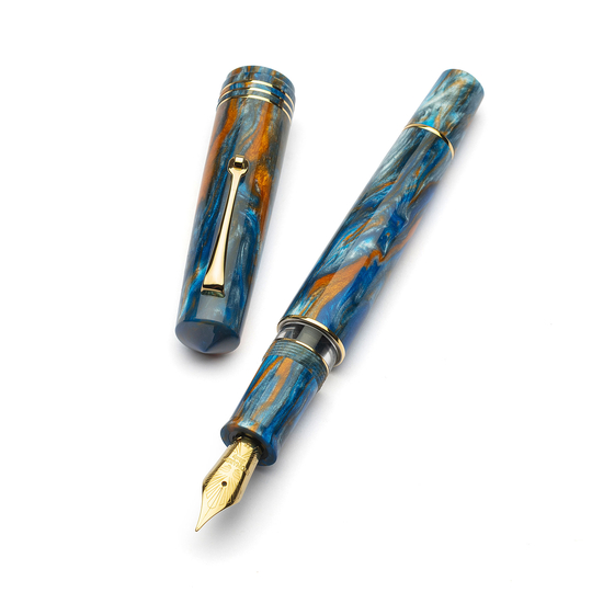 Leonardo Momento Zero Grande 2.0 Penna Stilografica Ocean Sunrise