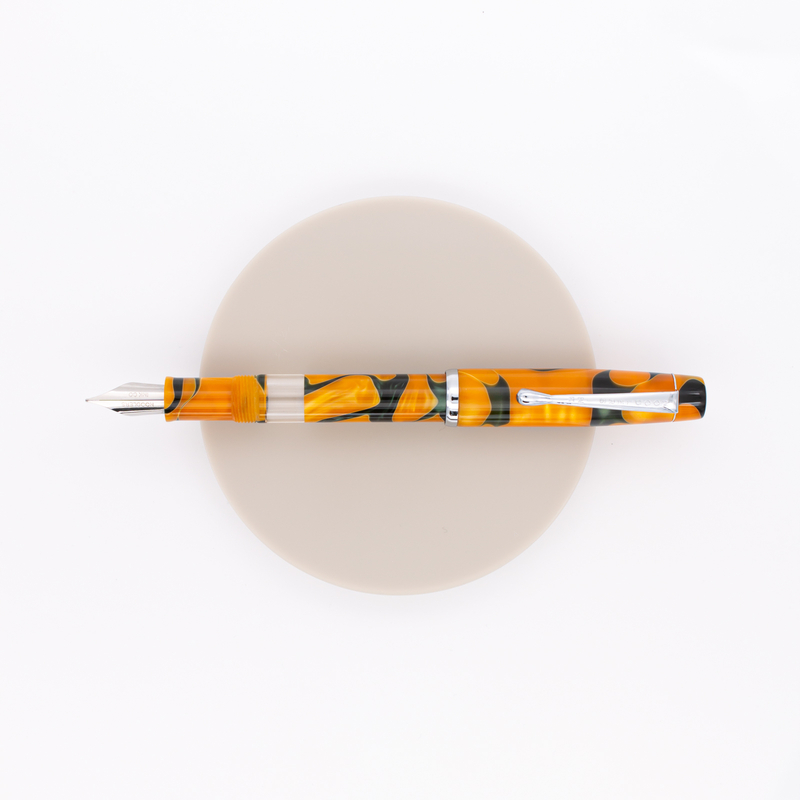 Noodler's Konrad Penna Stilografica Emeralds on the Sun Acrilico
